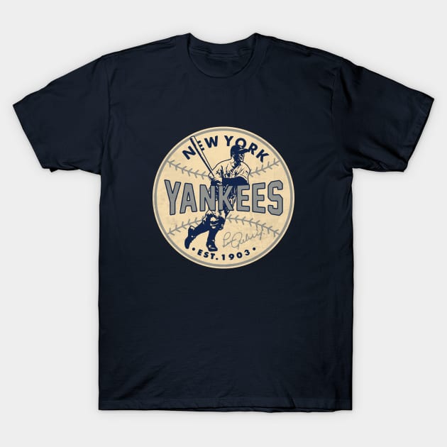 Lou Gehrig Yankees by Buck Tee T-Shirt by Buck Tee